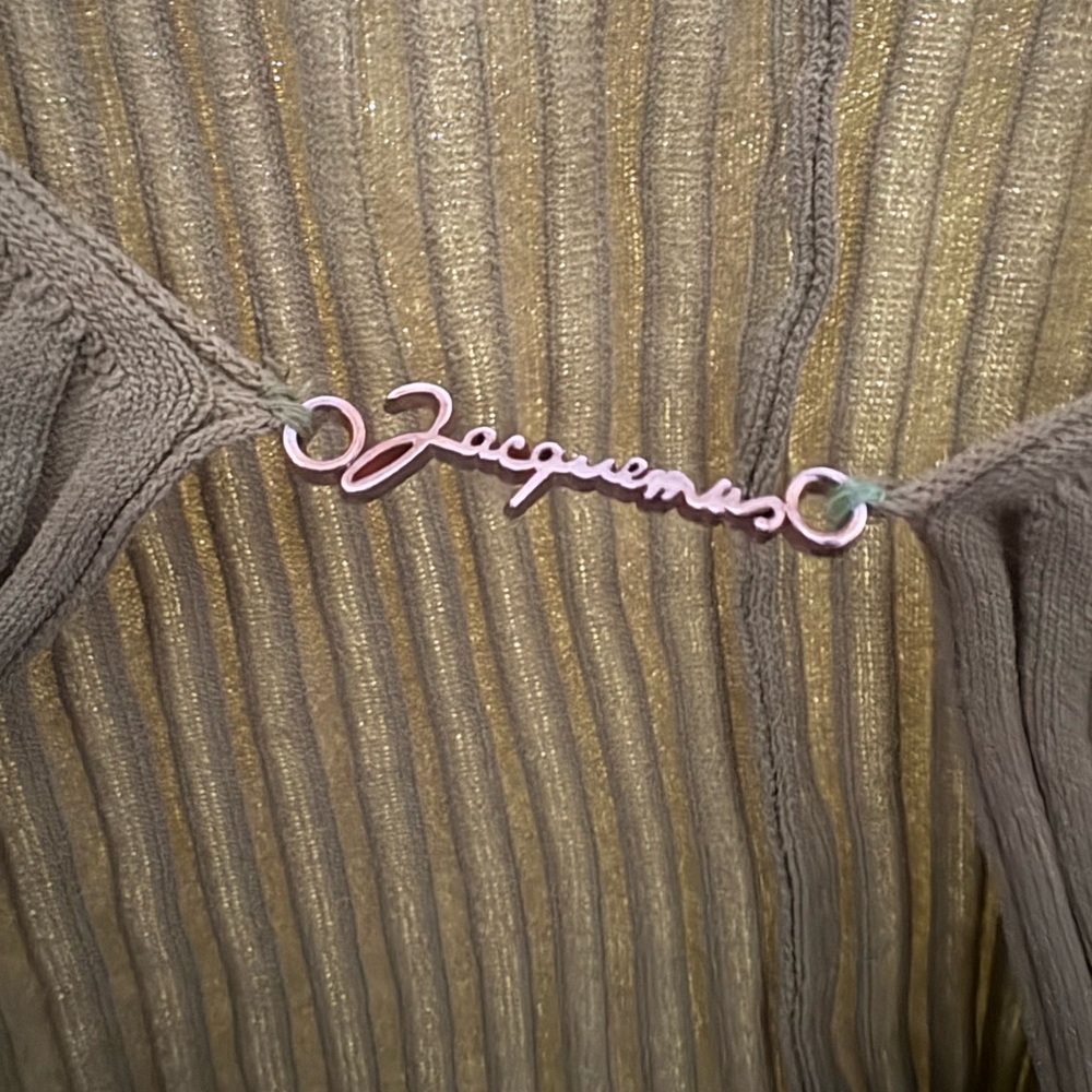 Green Ribbed Knit Top - Picture 6 of 6